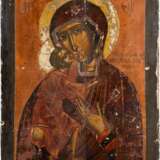 A LARGE ICON SHOWING THE FEODOROVSKAYA MOTHER OF GOD - Foto 1