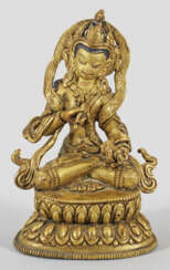 Sinotibetische Figur des Buddha Amitayus
