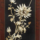 Wandpaneel mit plastischem Blumendekor - photo 1