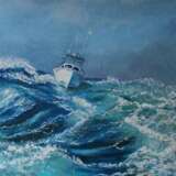 “Between heaven and earth” Canvas Oil paint Realist Marine 2018 - photo 3