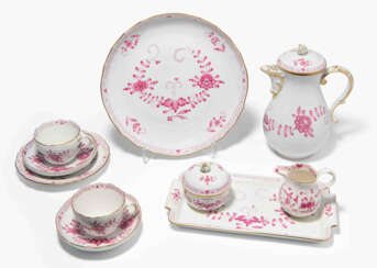 Meissen, Kaffeeservice "Indische Blume in Purpur"