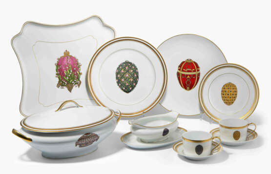 Limoges France, Tafel- und Teeservice "Imperial Egg Collection by Karl Fabergé" - photo 1