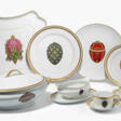 Limoges France, Tafel- und Teeservice "Imperial Egg Collection by Karl Fabergé" - Auction prices