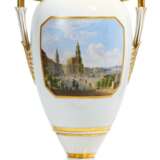 Vase mit Ansicht der Brühlschen Terrassen in Dresden - photo 1
