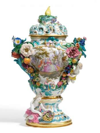 Monumentale Potpourri-Vase "Flora und Amor" - photo 1