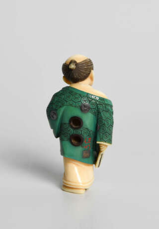 Netsuke von Yasuaki (Homei) - фото 4