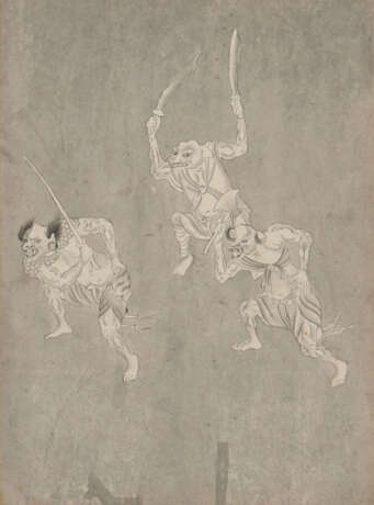 Lot: 2 Tuschmalerei von Zhengzhong - photo 2