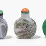 Lot: 3 kleine Snuff Bottles - фото 1