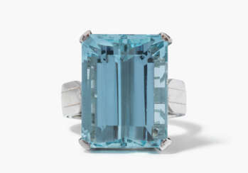 Aquamarin-Brillant-Ring