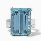 Aquamarin-Brillant-Ring - photo 1