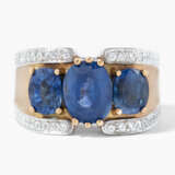 Saphir-Brillant-Ring - photo 1