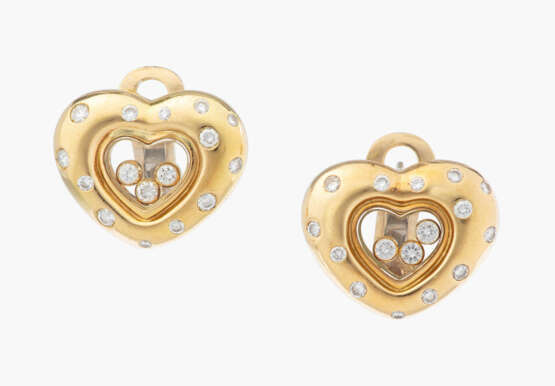 Chopard Brillant-Ohrclips "Happy Hearts" - photo 1