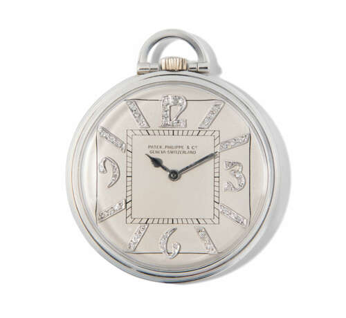 Seltene Patek Philippe Diamant-Frackuhr, 1930er Jahre - фото 1