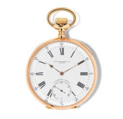 Patek Philippe, Gold-Taschenuhr Gondolo, um 1908