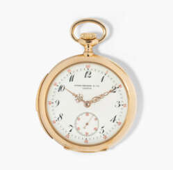 Patek Philippe, Gold-Taschenuhr mit Minutenrepetition, um 1905