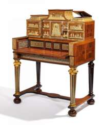 Important Baroque writing Cabinet with Chinoiserien, so-called "grand bureau de la chine"