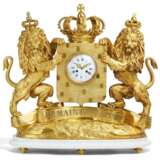 Monumentale Prunkpendule mit dem Wappen der Niederlande - Foto 1