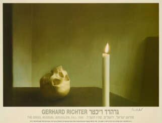 Gerhard Richter. Schädel mit Kerze