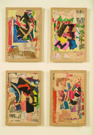 Arthur Aeschbacher. Mixed Lot of 4 Collages - photo 1