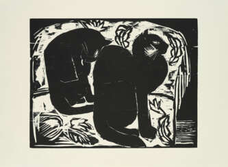 Karl Schmidt-Rottluff. Katzen I