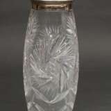 Vase en cristal avec finition argent&eacute;e Crystal Early 20th century - photo 3