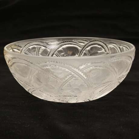 Lalique Crystal Bowl Pinsons&rdquo; Crystal 20th century - photo 1