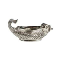 Tiffany &amp; Co. Silver Milk Jug in the Form of a Fish. 20th Century 