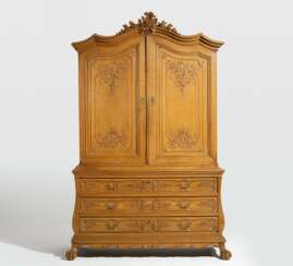 Rococo Chest Of Drawers Top Cabinet