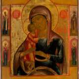 AN ICON SHOWING THE MOTHER OF GOD 'SEEKING OF THE LOST' - Foto 1
