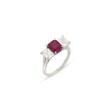 RUBY AND DIAMOND RING - photo 1