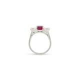 RUBY AND DIAMOND RING - photo 3