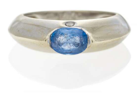 Saphir-Diamant-Ring - photo 1