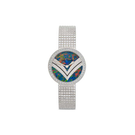 LOUIS VUITTON OPAL AND DIAMOND WRISTWATCH - photo 1