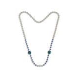 LOUIS VUITTON OPAL AND DIAMOND 'GALAXIE MONOGRAM' NECKLACE - Foto 1