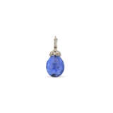 SAPPHIRE AND DIAMOND PENDANT - фото 1