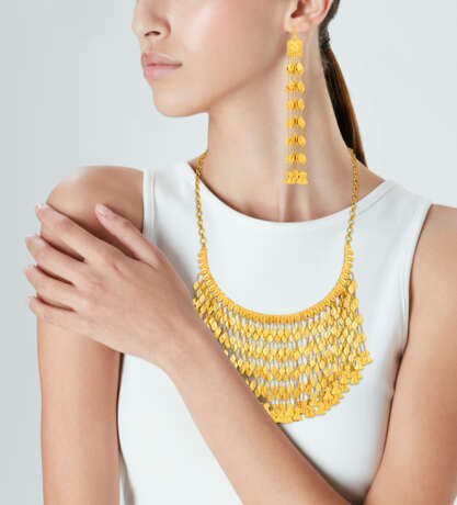 ILIAS LALAOUNIS 'ILION' NECKLACE AND EARRINGS - фото 8