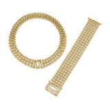 CARTIER DIAMOND 'PENELOPE' NECKLACE AND BRACELET SET - фото 1