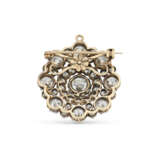 LATE 19TH CENTURY DIAMOND BROOCH/PENDANT - Foto 2