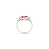 EARLY 20TH CENTURY RUBY AND DIAMOND RING - Foto 3