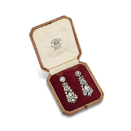 EARLY 19TH CENTURY DIAMOND EARRINGS - photo 2