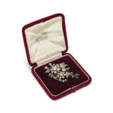 NO RESERVE | MID-19TH CENTURY DIAMOND FLOWER BROOCH - Foto 3