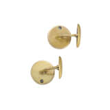 NO RESERVE | ANTIQUE ENAMEL AND DIAMOND CUFFLINKS - Foto 2