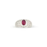 BULGARI RUBY AND DIAMOND RING - Foto 2