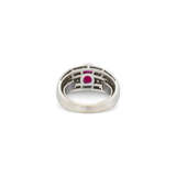 BULGARI RUBY AND DIAMOND RING - Foto 5