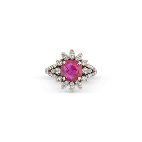 RUBY AND DIAMOND RING - фото 2