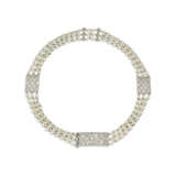 CARTIER EARLY 20TH CENTURY SEED PEARL AND DIAMOND CHOKER NECKLACE/BRACELETS - Foto 1