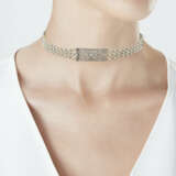 CARTIER EARLY 20TH CENTURY SEED PEARL AND DIAMOND CHOKER NECKLACE/BRACELETS - фото 4