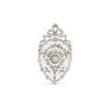 EARLY 20TH CENTURY NATURAL PEARL AND DIAMOND BROOCH/PENDANT - photo 2