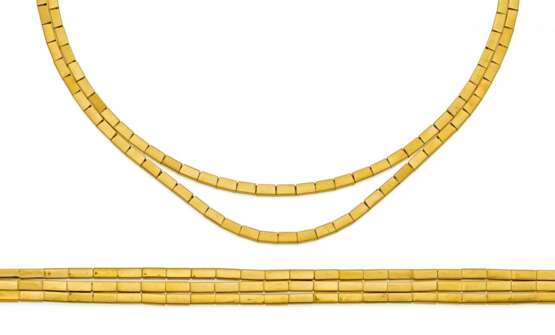 Gold-Set: Collier und Armband - Foto 1