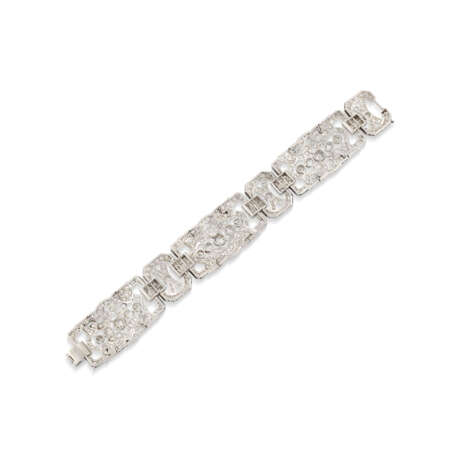 ART DECO DIAMOND BRACELET - Foto 3